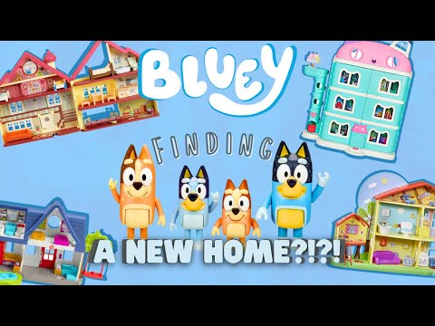 Bluey Playtime Adventures: Finding a New Family Home | Kid&#039;s Playtime Video #Bluey