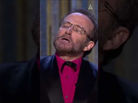 Robin Williams&#039; Cartoon Casting Impersonations at the Oscars