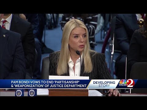 Trump cabinet picks Pam Bondi, Marco Rubio face tough questions at confirmation hearing